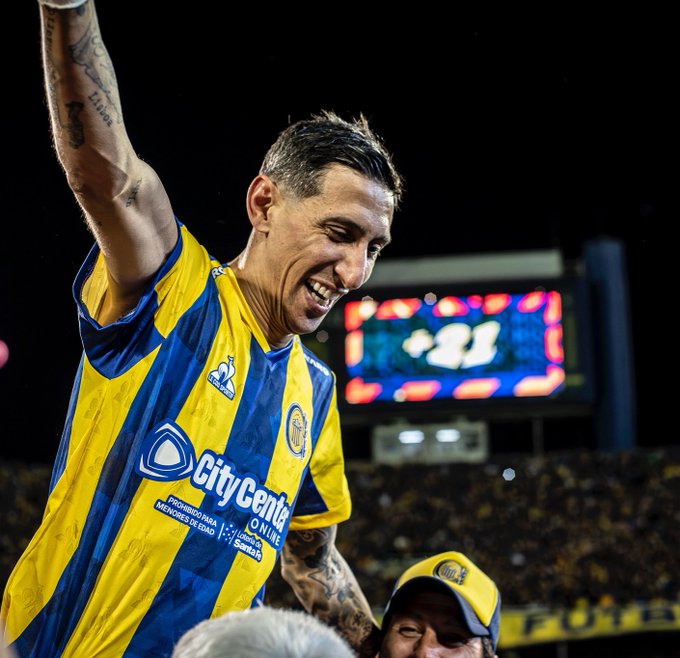 Otra obra de arte de Ángel Di María: un golazo para que Rosario Central le gane a Newell’s