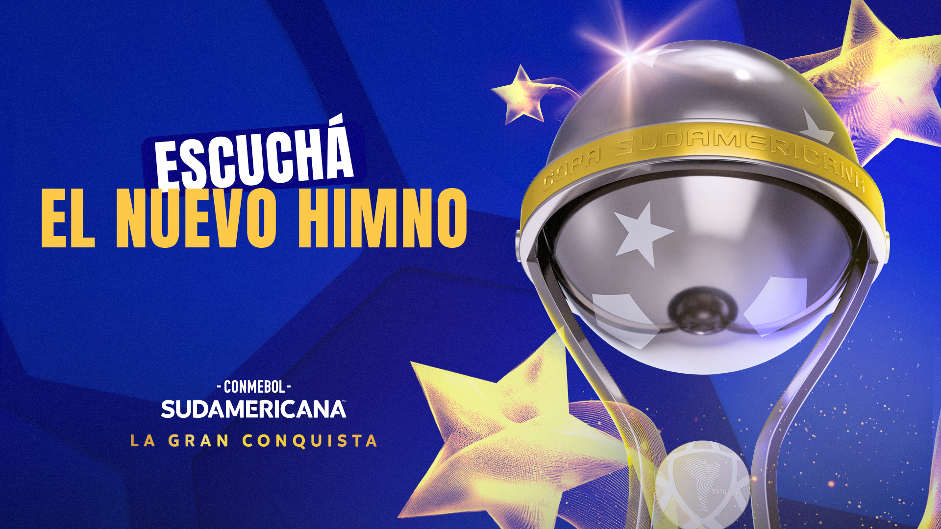 La Copa Sudamericana presentó su nuevo himno oficial