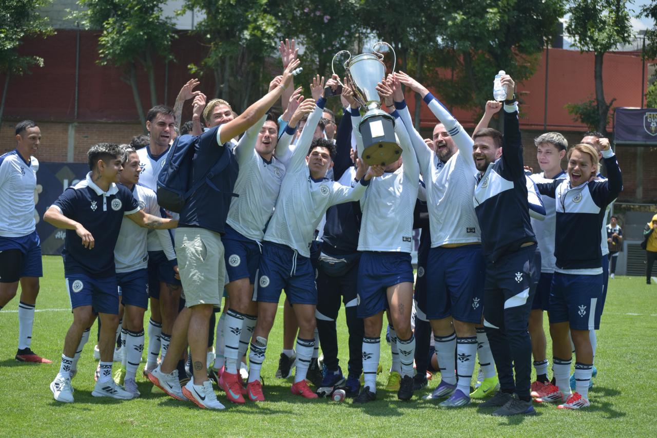 HM Group Football Club no detiene su marcha exitosa: dio otra vuelta olímpica, ahora en casa