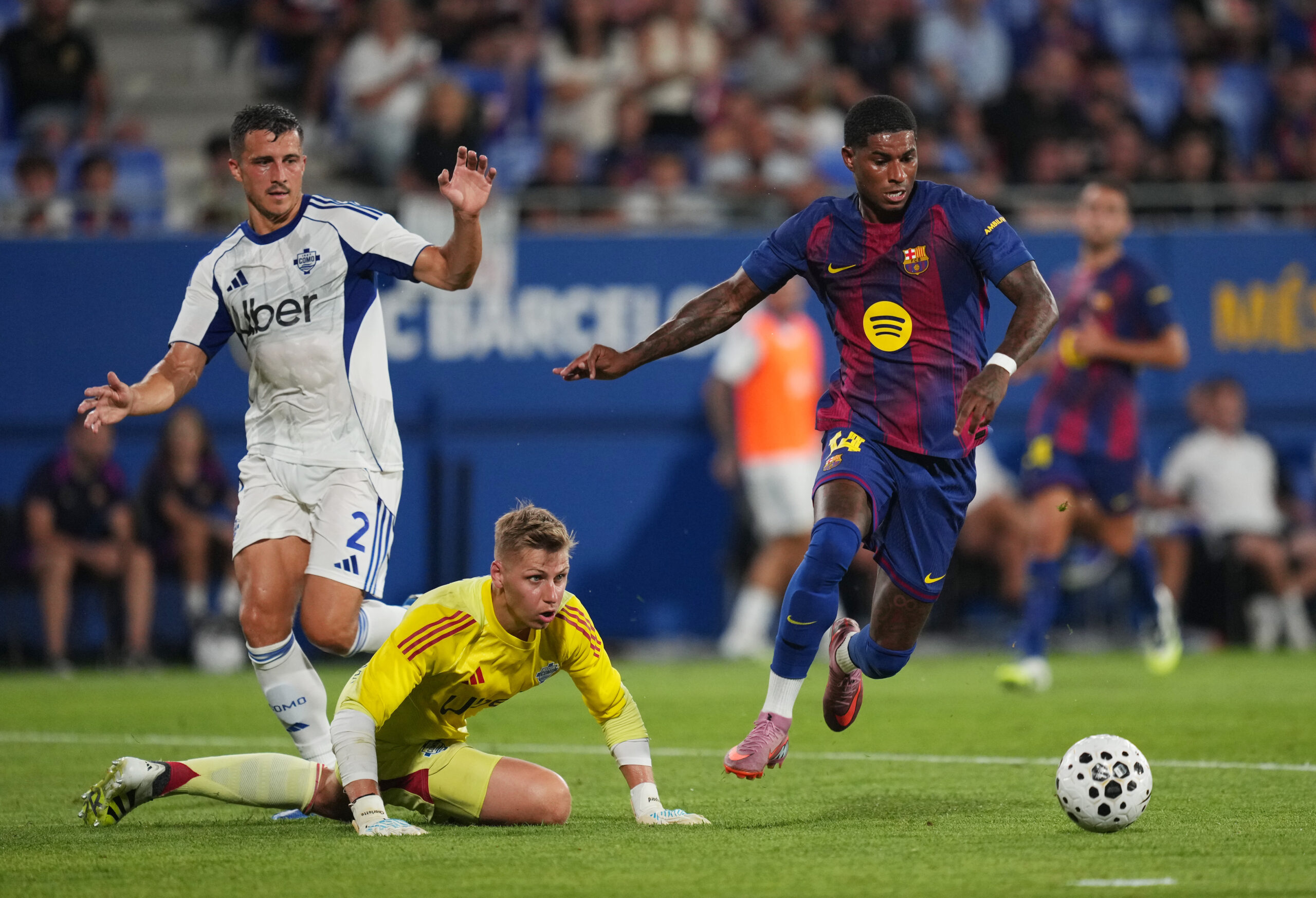 Joan García y Rashford, inscritos