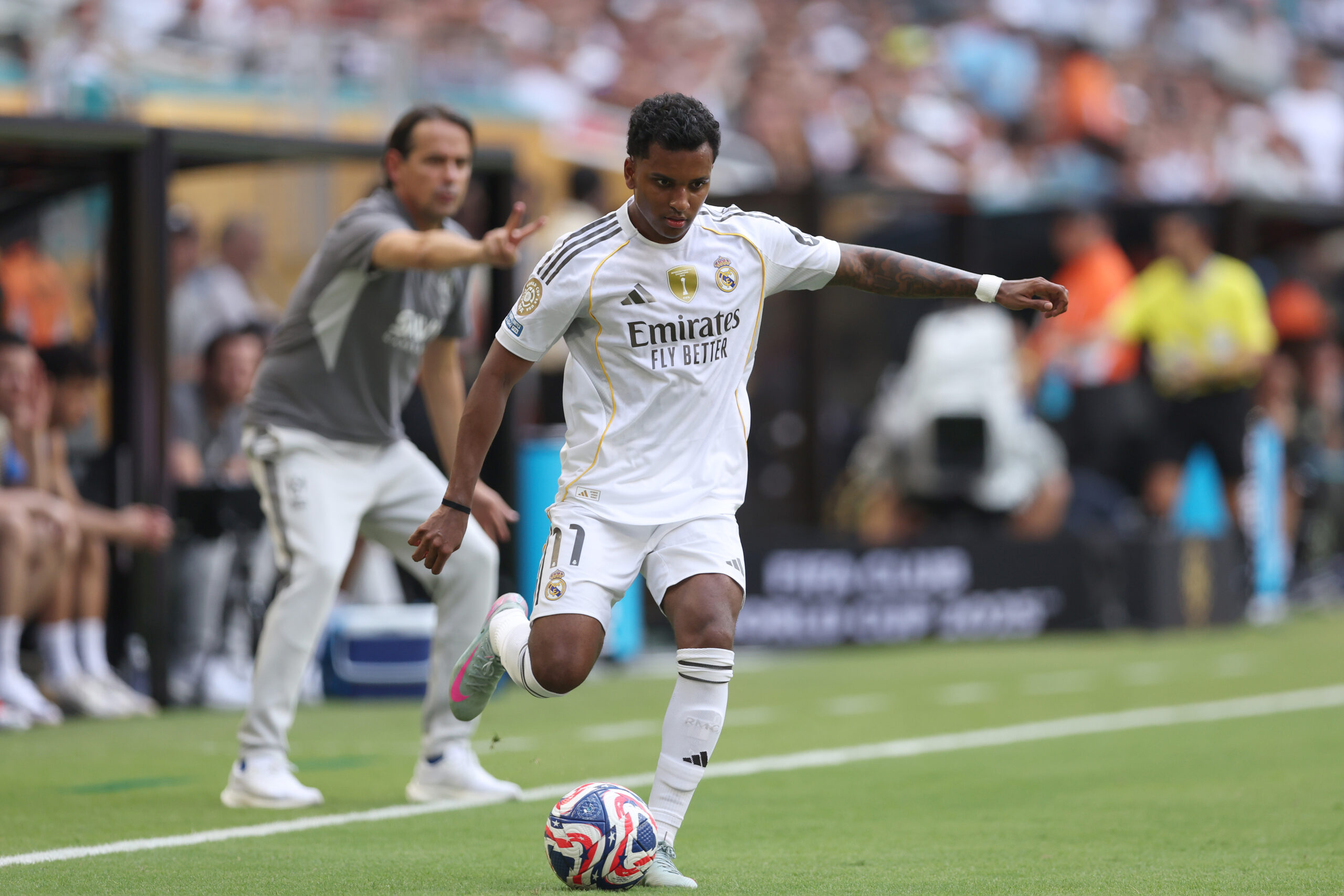 Rodrygo, el último de la fila