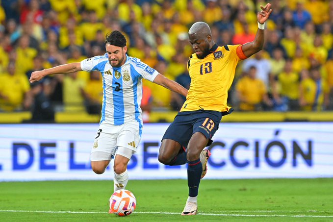 La tabla de posiciones de las eliminatorias sudamericanas