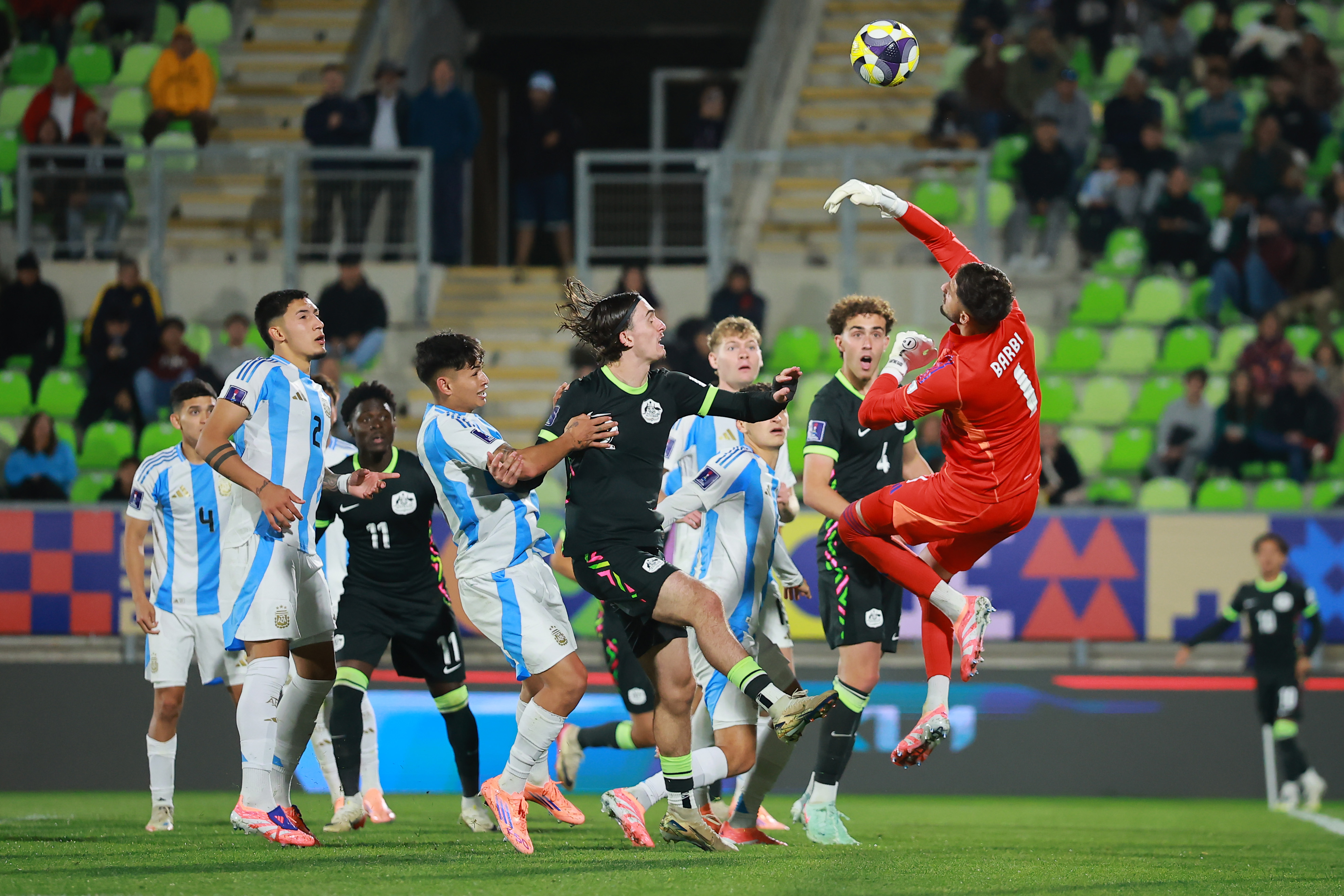 Argentina goleó a Australia y ya está en los octavos del Mundial Sub 20