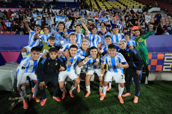 Argentina superó a Colombia y jugará la final, con Marruecos, del Mundial Sub 20 en Chile